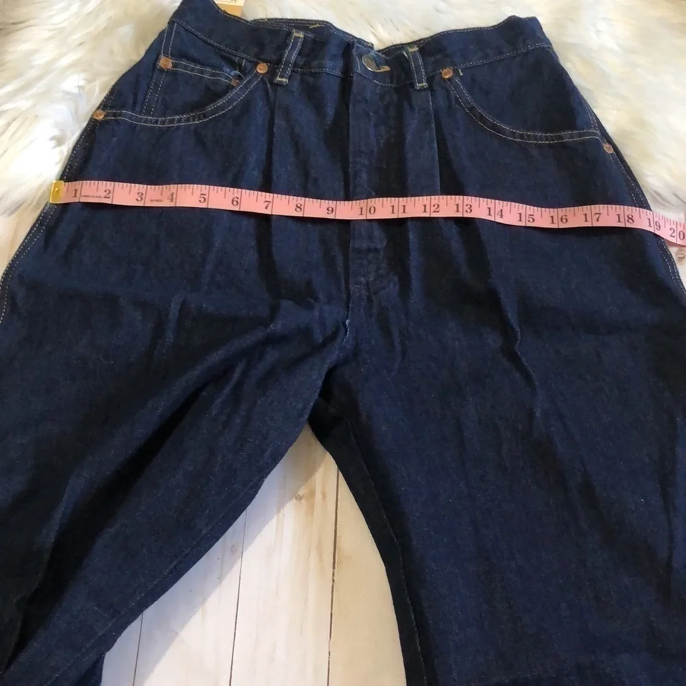 Vintage Lee hi- waisted jeans size 12 made in USA - Picture 10 of 11